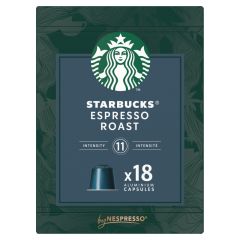 Starbucks Espresso őrölt pörkölt kávé kapszula 18 db 101 g