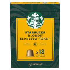 Starbucks Blonde őrölt pörkölt kávé kapszula 18 db 94 g