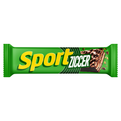 Sport Ziccer ostya rumízű földimogyorós töltelékkel földimogyoróval megszórva és étcsokoládéval 36 g