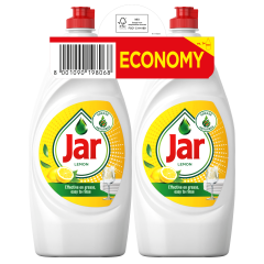 Jar Lemon Folyékony Mosogatószer Zsíroldó Áztatás Nélkül Eltávolítja A Zsíros Szennyeződéseket 2x900