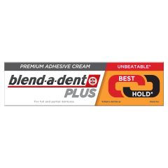 Blend-a-dent Plus Dual Power Prémium Műfogsorragasztó Krém, 40 g