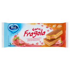 Midi Farci Fragola édesipari péksütemény földiepres töltelékkel 10 x 28 g (280 g)