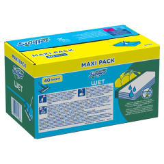 Swiffer Sweeper Nedves Padlótörlő Kendő Citrus Fresh Illattal, 40 db[{packCountLoc}]