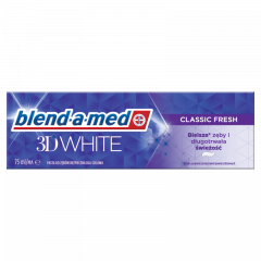 Blend-a-med 3D White Classic Fresh Fogkrém 75 ml