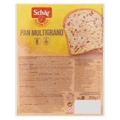 Schär gluténmentes szeletelt magvas kenyér 250 g