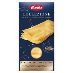 Barilla Lasagne 4 tojásos durum száraztészta lapok 500 g