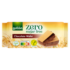 Gullón Zero kakaós ízesítésű krémmel töltött ostya édesítőszerrel, cukormentes 60 g
