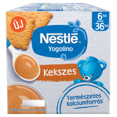 Nestlé Yogolino kekszes babapuding 6-36 hónapos korig 4 x 100 g (400 g)