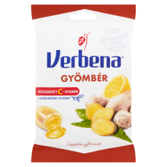 Verbena töltött keménycukorka gyömbérrel és C-vitaminnal 60 g