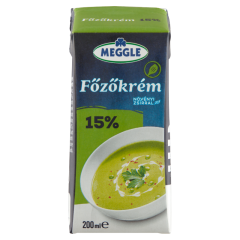 Meggle UHT főzőkrém növényi zsírral 15% 200 ml