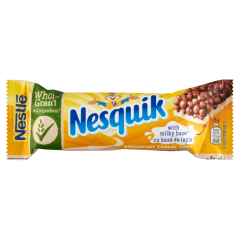 Nesquik kakaós gabonapehely-szelet tejbevonó talppal vitaminokkal 25 g