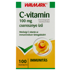 Walmark C-vitamin 100 mg cseresznye ízű étrend-kiegészítő rágótabletta 100 db