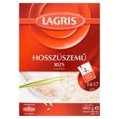 Lagris hosszúszemű rizs főzőtasakban 4 x 120 g
