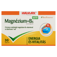 Walmark tabletta 30db magnézium + B6 vitamin