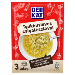 Delikát tyúkhúsleves csigatésztával 40 g
