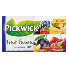 Pickwick Fruit Fusion gyümölcs- és gyógynövénytea variációk 20 filter 40 g