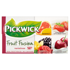 Pickwick Fruit Fusion gyümölcstea variációk 20 filter 40 g