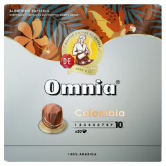 Douwe Egberts Omnia Colombia őrölt-pörkölt kávé kapszulában 20 db 104 g