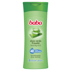 Baba aloe verás frissítő testápoló 400 ml
