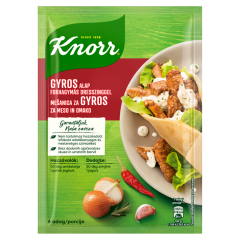 Knorr gyros alap fokhagymás dresszinggel (30 g + 10 g) 40 g