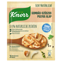 Knorr gombás-szószos pulyka alap 30 g