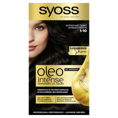 Syoss Oleo Intense tartós hajfesték 1-10 Intenzív fekete
