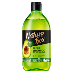 Nature Box Avokádó sampon a regenerált hajért 385 ml
