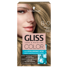 Schwarzkopf Gliss Color tartós hajfesték 8-0 Természetes szőke