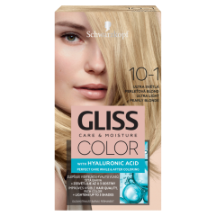 Schwarzkopf Gliss Color tartós hajfesték 10-1 Ultravilágos gyöngyszőke