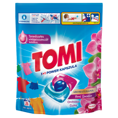 Tomi 3+1 Power Kapszula Aromaterápia Floral Sensation Orchidea Color mosókapszula 26 mosás 312 g