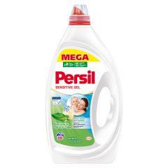Persil Sensitive Gel folyékony mosószer fehér és világos ruhákhoz 88 mosás 3,96 l