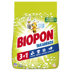 Biopon Takarékos mosószer fehér és színes ruhákhoz 17 mosás 1,02 kg
