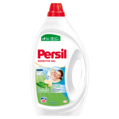 Persil Sensitive Gel folyékony mosószer fehér és világos ruhákhoz 38 mosás 1,71 l
