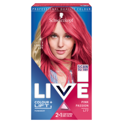 Schwarzkopf Live Lift+ L77 Pink szenvedély tartós hajfesték