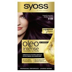 Syoss Oleo Intense tartós hajfesték 3-33 Élénk szilva