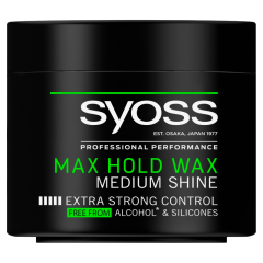 Syoss hajformázó wax Max Hold 150 ml