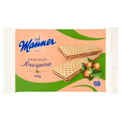Manner Knuspino mogyorókrémmel töltött ropogós ostyaszeletek 110 g
