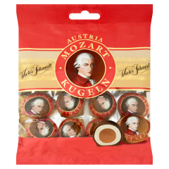 Victor Schmidt Mozartkugeln marcipánnal és nugátkrémmel töltött csokoládé praliné 148 g