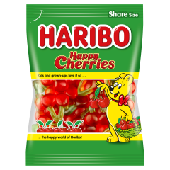 Haribo Happy Cherries gyümölcsízű gumicukor 200 g