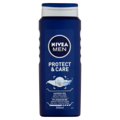 NIVEA MEN Protect & Care tusfürdő tusoláshoz, arc- és hajmosáshoz 500 ml