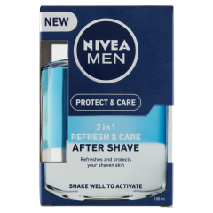NIVEA MEN Protect & Care 2 in 1 Frissítő és Ápoló after shave lotion 100 ml