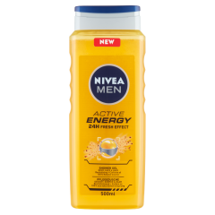 NIVEA MEN Active Energy tusfürdő 500 ml