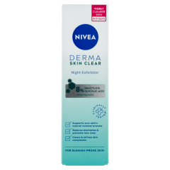 NIVEA Derma Skin Clear éjszakai hámlasztó 40 ml