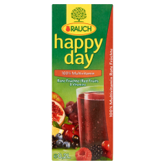 Rauch Happy Day 100% Multivitamin vegyes gyümölcslé 8 vitaminnal 0,2 l