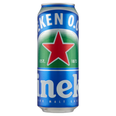 Heineken alkoholmentes világos sör 0,0% 0,5 l