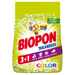 Biopon mosópor 1,02kg Takarékos Color 17 mosás
