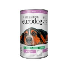 Eurodog kutya konzerv 1240g májas