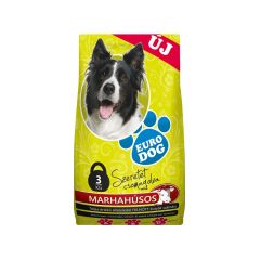 Eurodog száraz kutyaeledel 3kg Marha