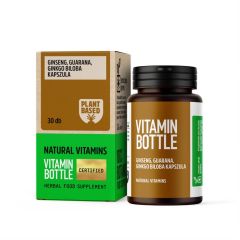 VitaminBottle kapszula 30db ginseng, guarana, ginkgo biloba