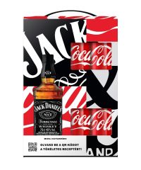 Jack Daniel´s whiskey 0,7L apple + Coca-Cola 4x0,25L